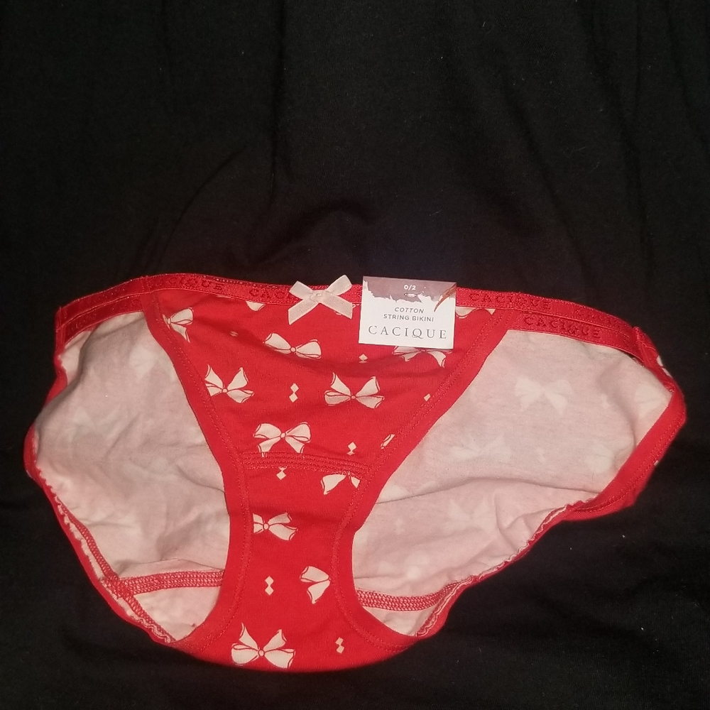 Cotton Double String Bikini Panty